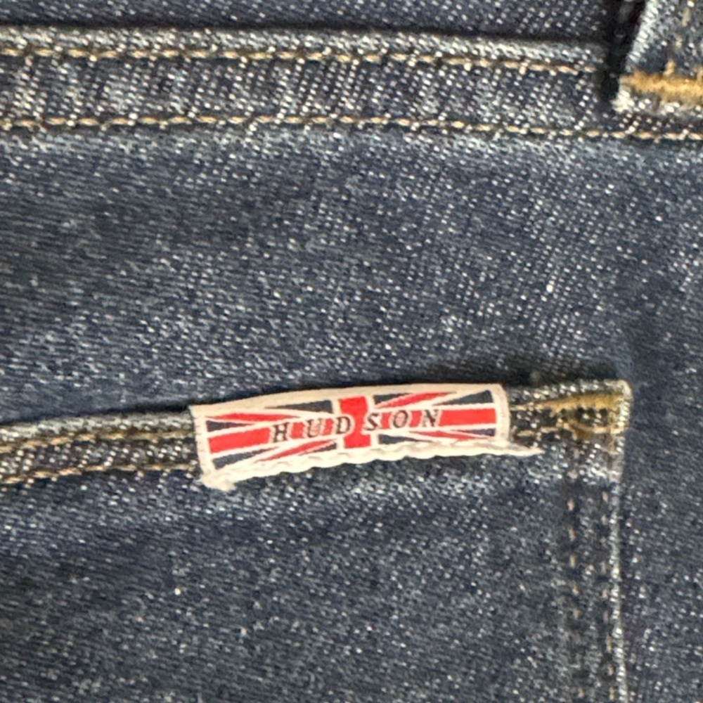 HUDSON JEANS Blair High Rise Skinny Denim Size 27 4 6 Casual Luxury Designer - Picture 8 of 10